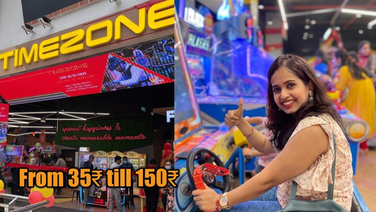 TIMEZONE GAMING CENTER MUMBAI UNLIMITED GAMES😱 BEST KIDS PLAY ZONE