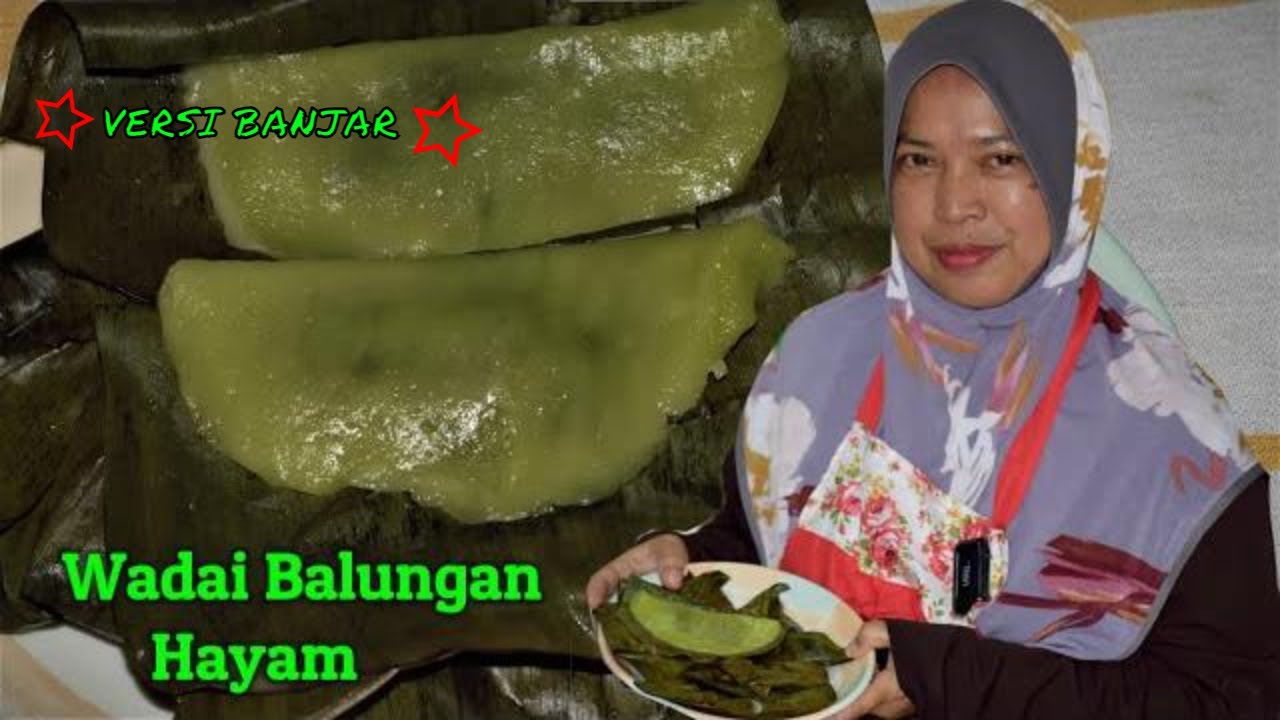 Resepi Wadai Balungan Hayam (Versi Banjar) || lebih mantap dengan inti berperisa Durian