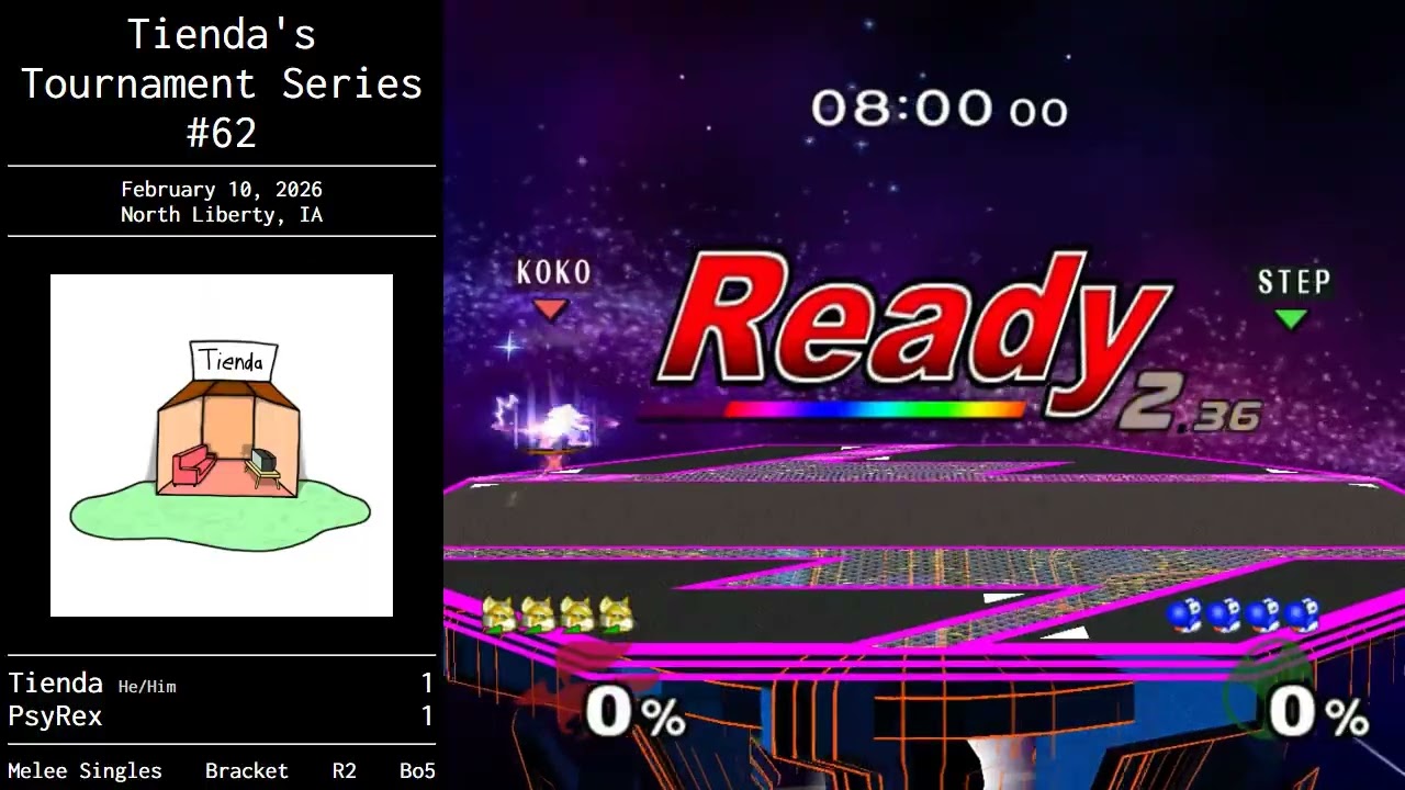 Tienda vs PsyRex – Tienda＇s Tournament Series #62 – Round 2
