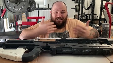 Let’s Build a #halo5 Assault Rifle Prop for #cosplay #3dprinting