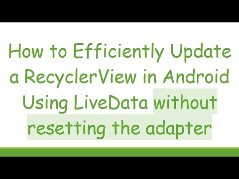 How to Efficiently