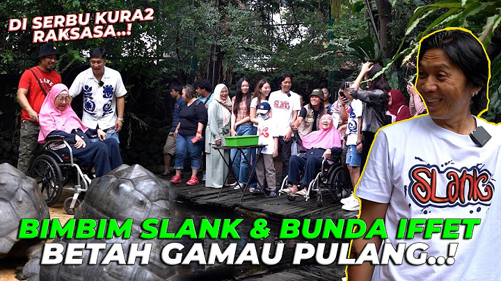 BIMBIM SLANK DAN BUNDA IFFET HEALINGNYA KE AVIARY..! SAMPE BETAH GAMAU PULANG