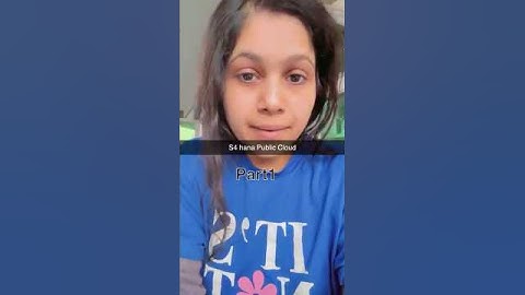 S4 hana public cloud #sap #part1 #youtubeshorts