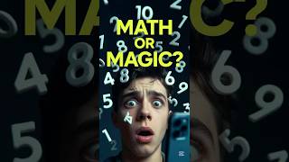 Math or Magic? You decide #mathmagic #mindblown #numbertrick #shortsvideos #mathtrick #learnonline
