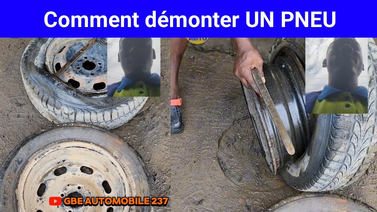 Demonter Comment démonter un pneu de voiture - YouTube