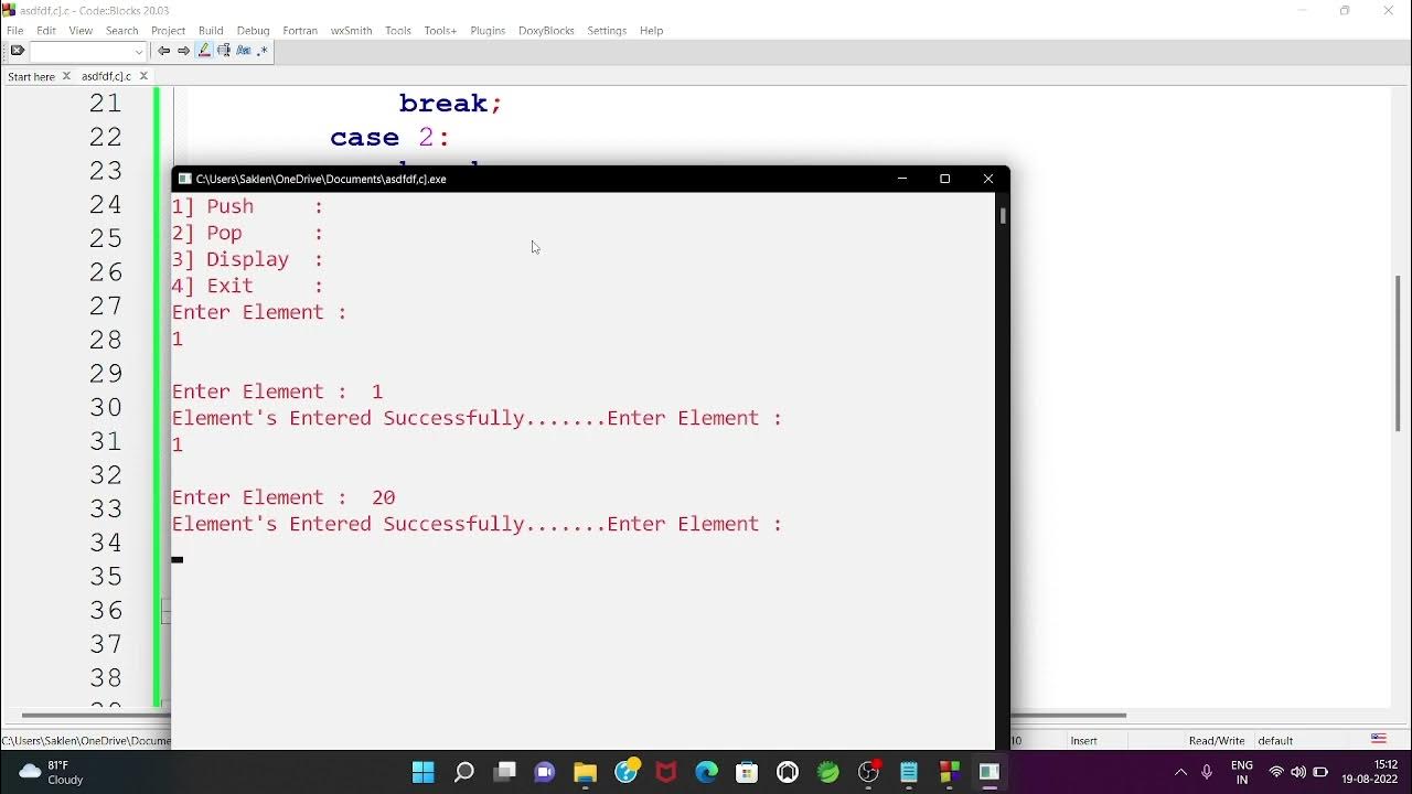 C Programming Project - YouTube