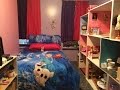 Huge American Girl Doll House made out of bookshelves 2015 Huge American Girl Doll House made out of bookshelves 2015
