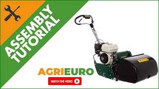Marina Systems 500H GOLF Cylinder Lawn Mower - Honda GP160 - Assembly tutorial