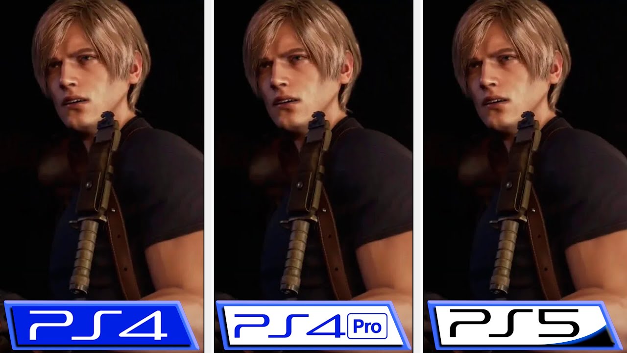 Resident Evil 4 Remake - PS5 vs PS4 Graphics Comparison