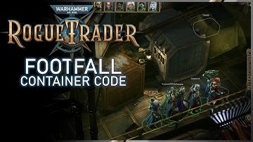 Warhammer 40k: Rogue Trader - FOOTFALL VOID DOCK ALPHA-RHO Combination Lock Solution ✅