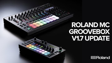 Roland MC-101 & MC-707 GROOVEBOX v1.7 Update: Scene Chain, Audio Insert Verbeteringen en meer