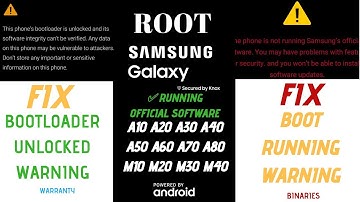 Remove Samsung Bootloader Warning | Fix Boot A11 A21 A31 A51 A12 A22 A32 A52 A23 A33 A53 A14 A24 A34