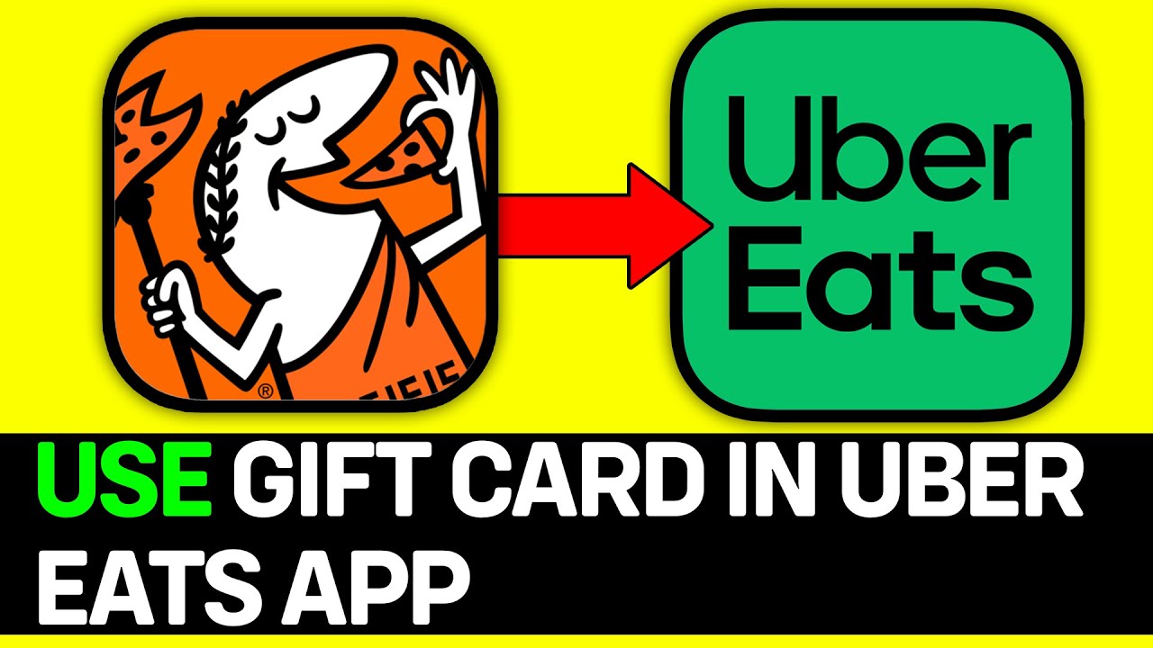 How to use little caesars gift card on uber eats app youtube