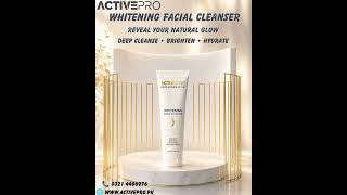ActivePro Whitening Facial Cleanser | Deep Cleanse, Brighten & Hydrate #activepro#skincare#haircare