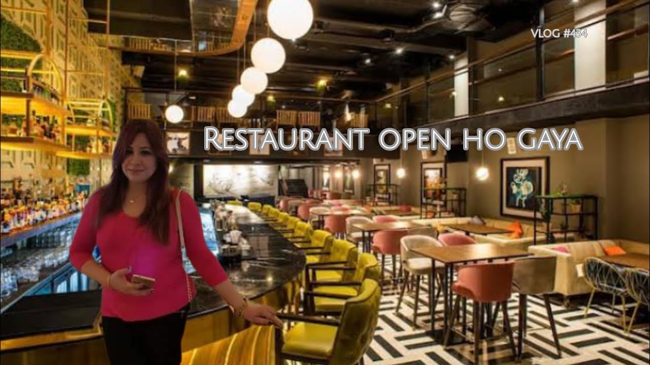 RESTAURANT OPEN HO GAYA! | VLOG #434 | BINISH RIZWAN! - YouTube