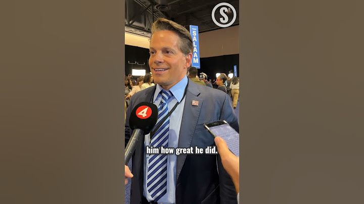 Anthony Scaramucci: I Felt Sorry for Trump