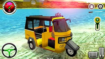 Offroad Tourist Tuk Tuk - Auto Rickshaw Driving Simulator -Android gameplay walkthrough - ios - epi3