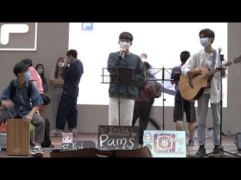 陳俊傑《青春常駐》Busking@旺角FILA 2021.04.17