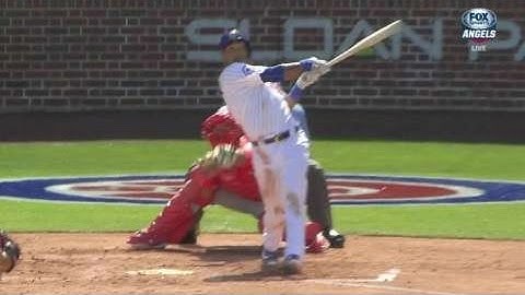 LAA@CHC: Russell cranks a two-run shot to left