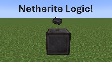 Netherite Logic in Minecraft