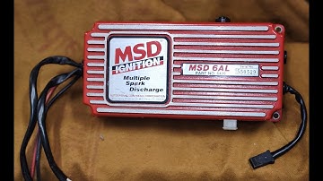 Another MSD box failure, backfire through exhaust