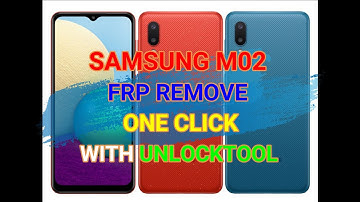 SAMSUNG M02 SM-M022G/SM-M022M FRP REMOVE ONE CLICK WITH UNLOCKTOOL(TESTPOINT)