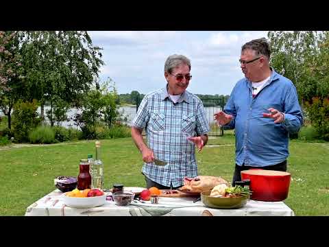 România în bucate: Raţă umplută cu legume și fructe la cuptor şi peşte marinat (@TVR Craiova)