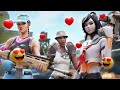 I played with BOTH of my fortnite girlfriends at the same time (ah haha)