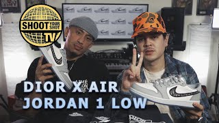 Dior Jordan 1 in hand! Most luxurious Jordan yet? Fire or All Hype?