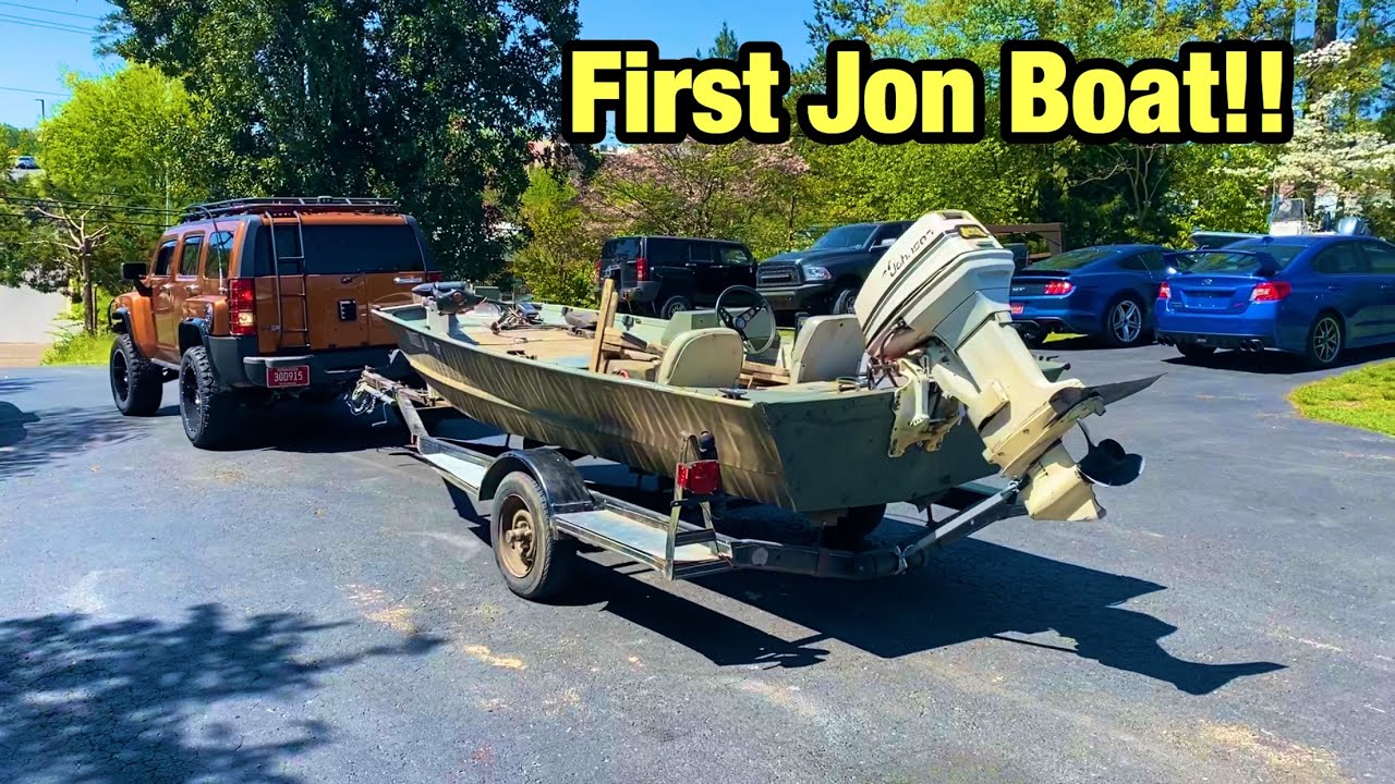 I Bought My First Jon Boat, Lets Go Fishing - YouTube
