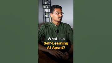 🔥What is a Self-Learning AI Agent? #shorts #simplilearn