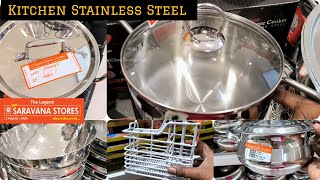 Kitchen Stainless Steel Organizers | Padi Saravana Stores Shopping Online Products Idly Paatiram