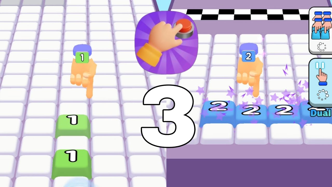 Button Push Gameplay walkthrough Android PT 3 - YouTube