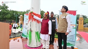 76th Independence Day Celebrations  I  75th Azadi Ka Amrit Mahotsav  I  Manipal University Jaipur