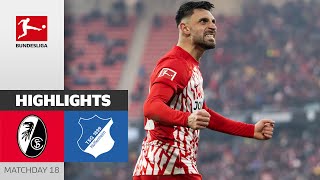 SC Freiburg - TSG Hoffenheim 3-2 | Highlights | Matchday 18 – Bundesliga 2023/24