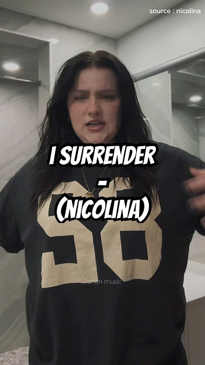 Céline Dion - I Surrender Cover (nicolina) #cover #singing #music