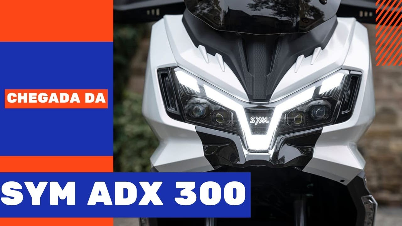 A SCOOTER AVENTUREIRA SYM ADX 150 e 300 VEM AÍ