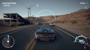 Need For Speed PAYBACK - Mclaren 570s | Getting away with the loot police chase