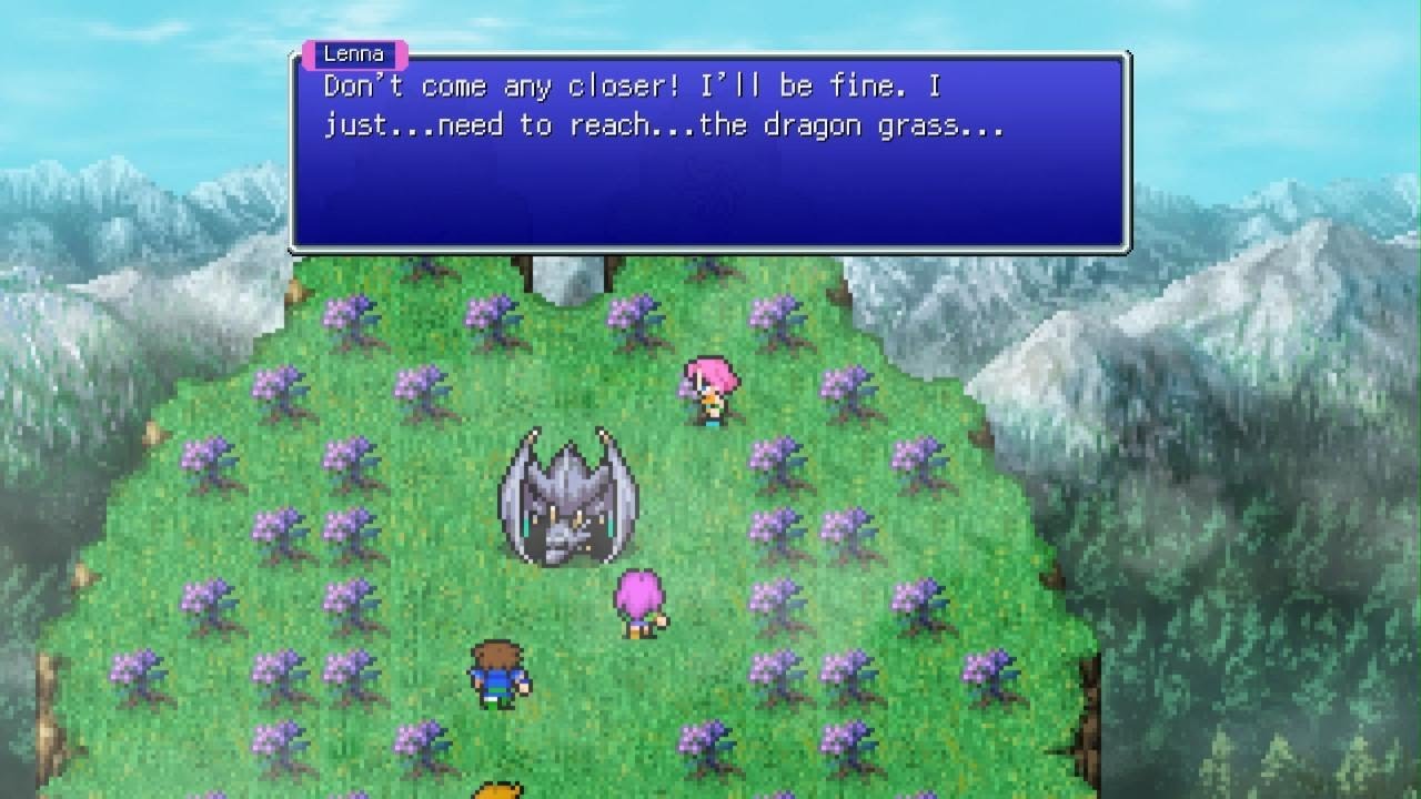 FINAL FANTASY V Curing Hiryu