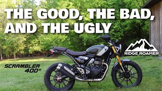 2024 Triumph Scrambler 400X Owner's Review  USA