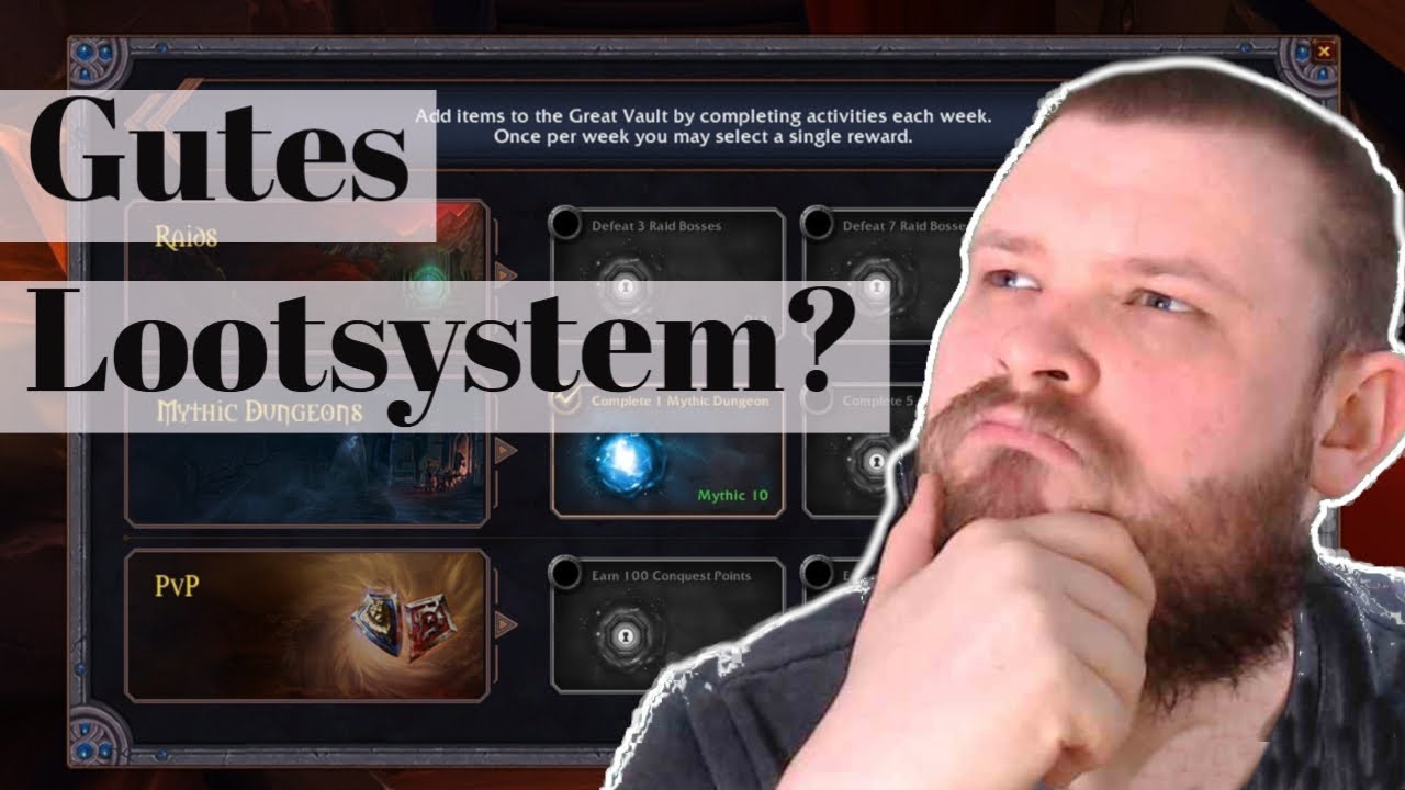 WOW SHADOWLANDS DAS NEUE LOOTSYSTEM DER WEEKLY CHEST BROKKEN YouTube