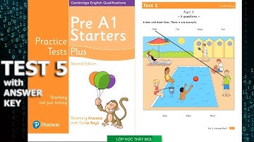 Starters PLUS 5 Practice Tests - Listening Test 5 | Lớp Học Thầy Mol