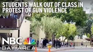 San Jose Students Walk Out of Class in Protest of Gun Violence