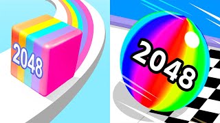 Jelly Run 2048 VS Ball Run 2048 - Android iOS Gameplay Ep 1