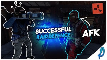 Rust | Successfully Defending an Online Rocket Raid Without Doing Anything