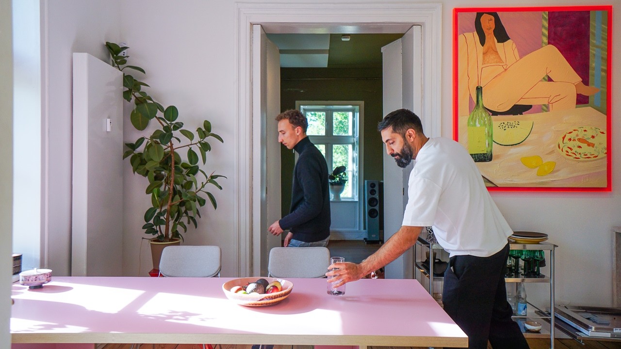 An Eclectic Scandinavian Loft Tour Full of Hi Fi | Dimi Vesos | Hamburg