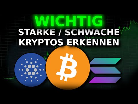 Neben Bitcoin starke Altcoins finden - Solana Analyse
