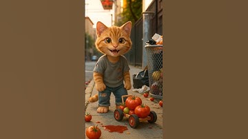 🙀🥀 Shocking! The poor cat has the Transformer! 😻💖 #shorts #cat #ai #story #kitten #autobots