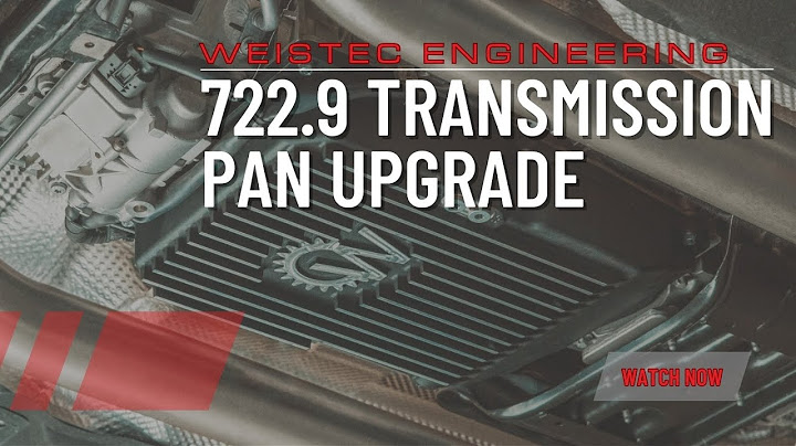 WEISTEC ENGINEERING | Mercedes Benz 7 Speed Transmission Pan Upgrade