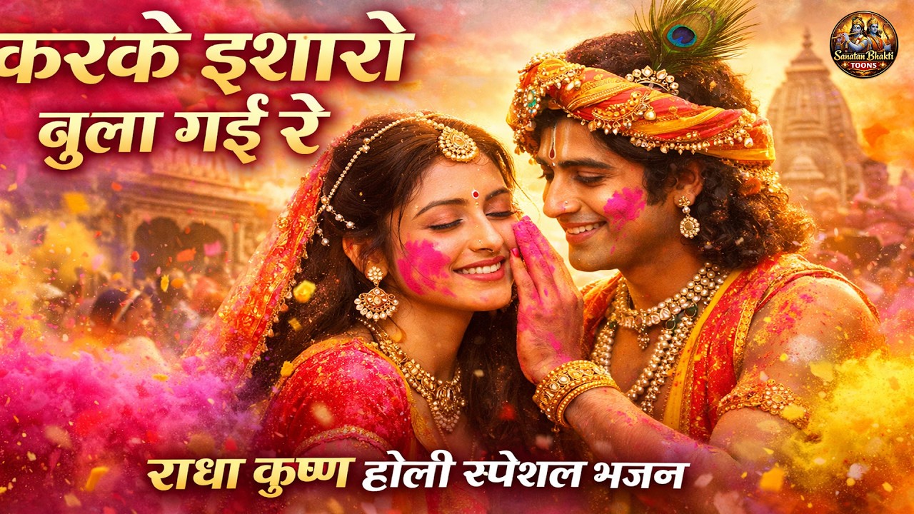 Vrindavan Holi Bhajan 2026 | करके इशारो बुला गई रे | Radha Krishna Song